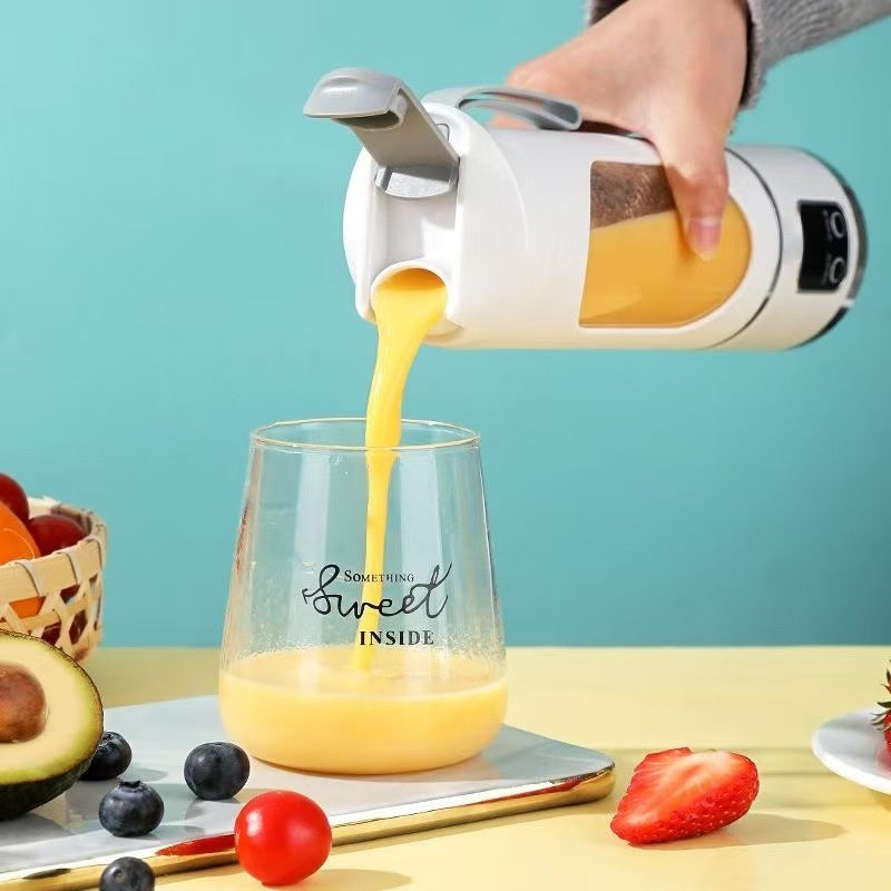 Portable Dual-Motor 12-Blade Juicer Cup