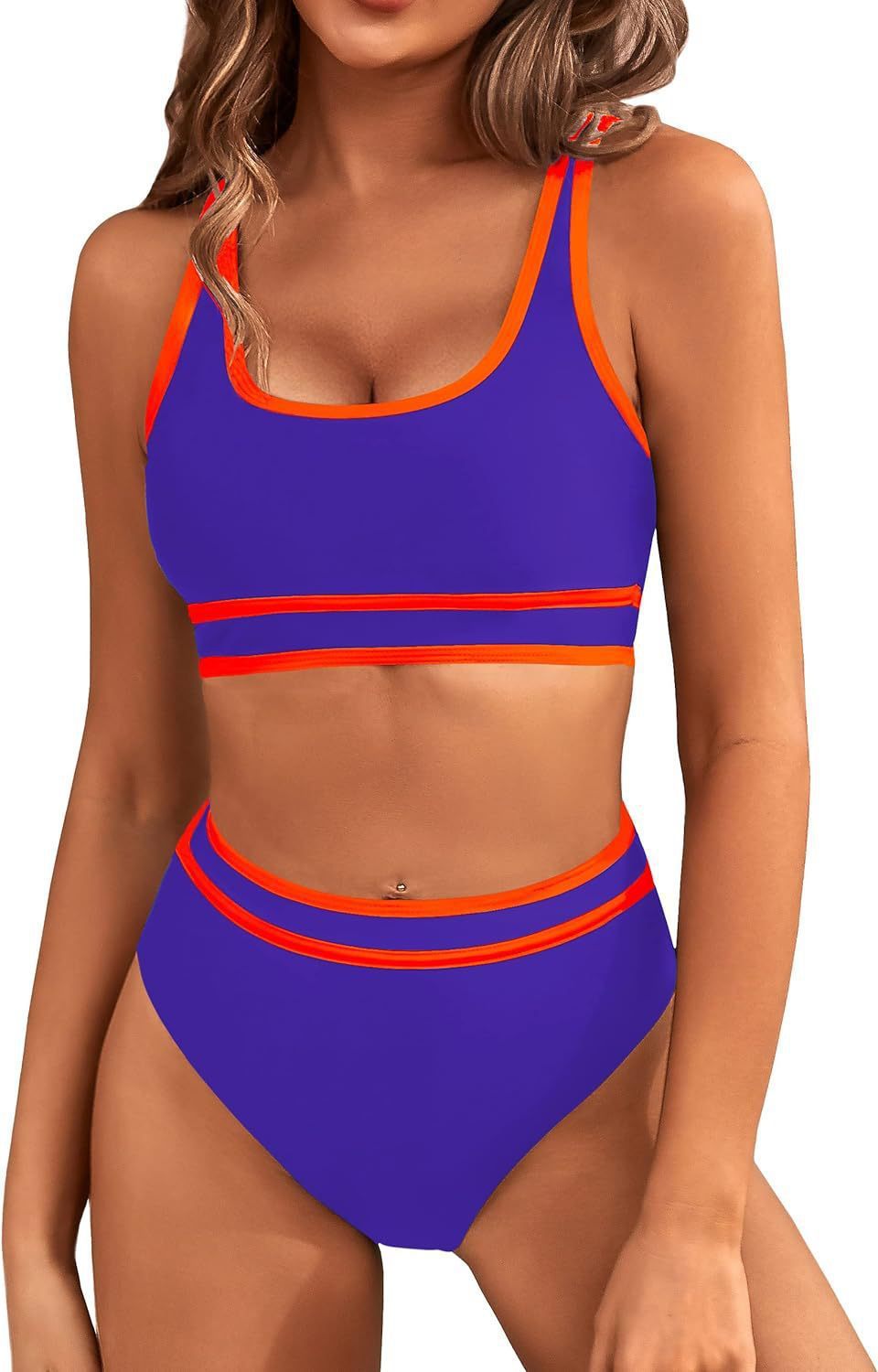 Bikini Tight-fitting Solid Color Swimsuit For Women Bikini Tight-fitting Solid Color Swimsui | Ectron Online