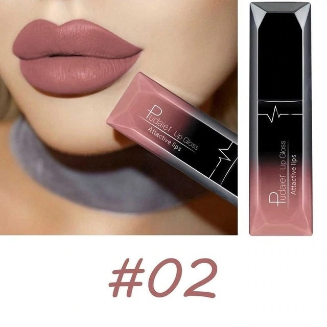 Matte Lip Gloss & Lipstick | Long-Lasting & Non-Drying Makeup matte matte lip gloss lipstick | Ectron Online