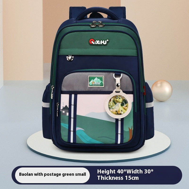 Lightweight &amp; Durable Kids’ School Backpack – Landscape Pattern Large Capacity Primary School Student Sc | Ectron Online