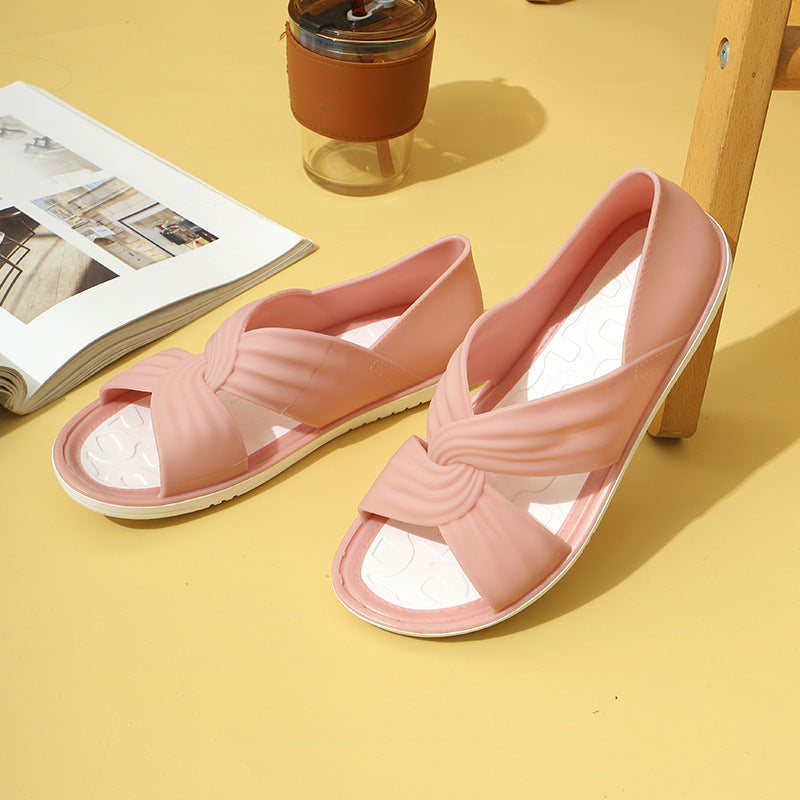 Flat Casual Women's Summer Flat Sandals Slippers Flat Casual Women's Summer Flat Sandals | Ectron Online