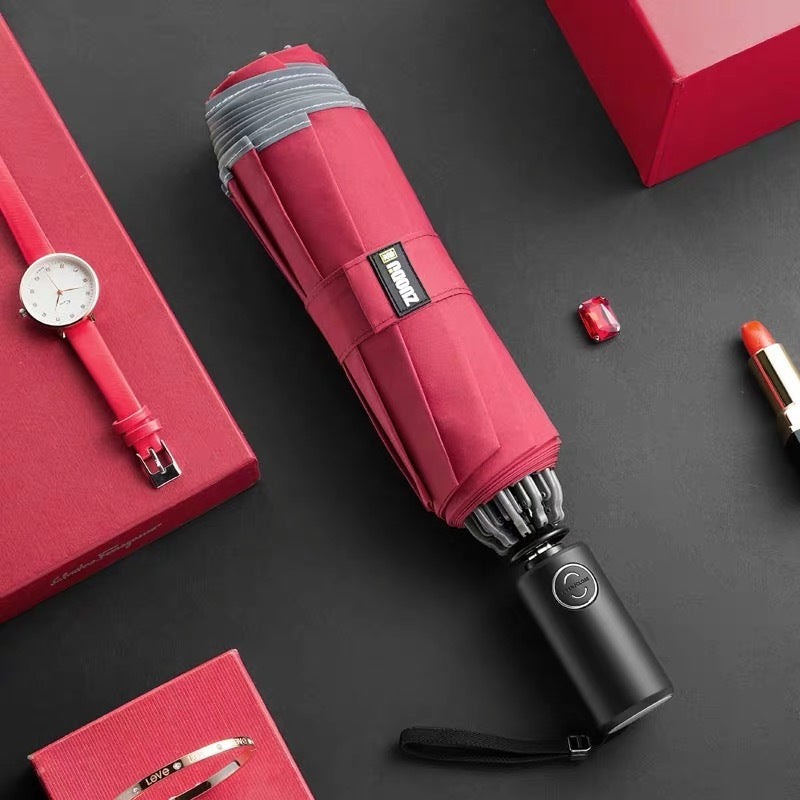 LED Flashlight Lighting Rain and Sunshine Folding Umbrella LED Flashlight Lighting Rain and Sunshin | Ectron Online