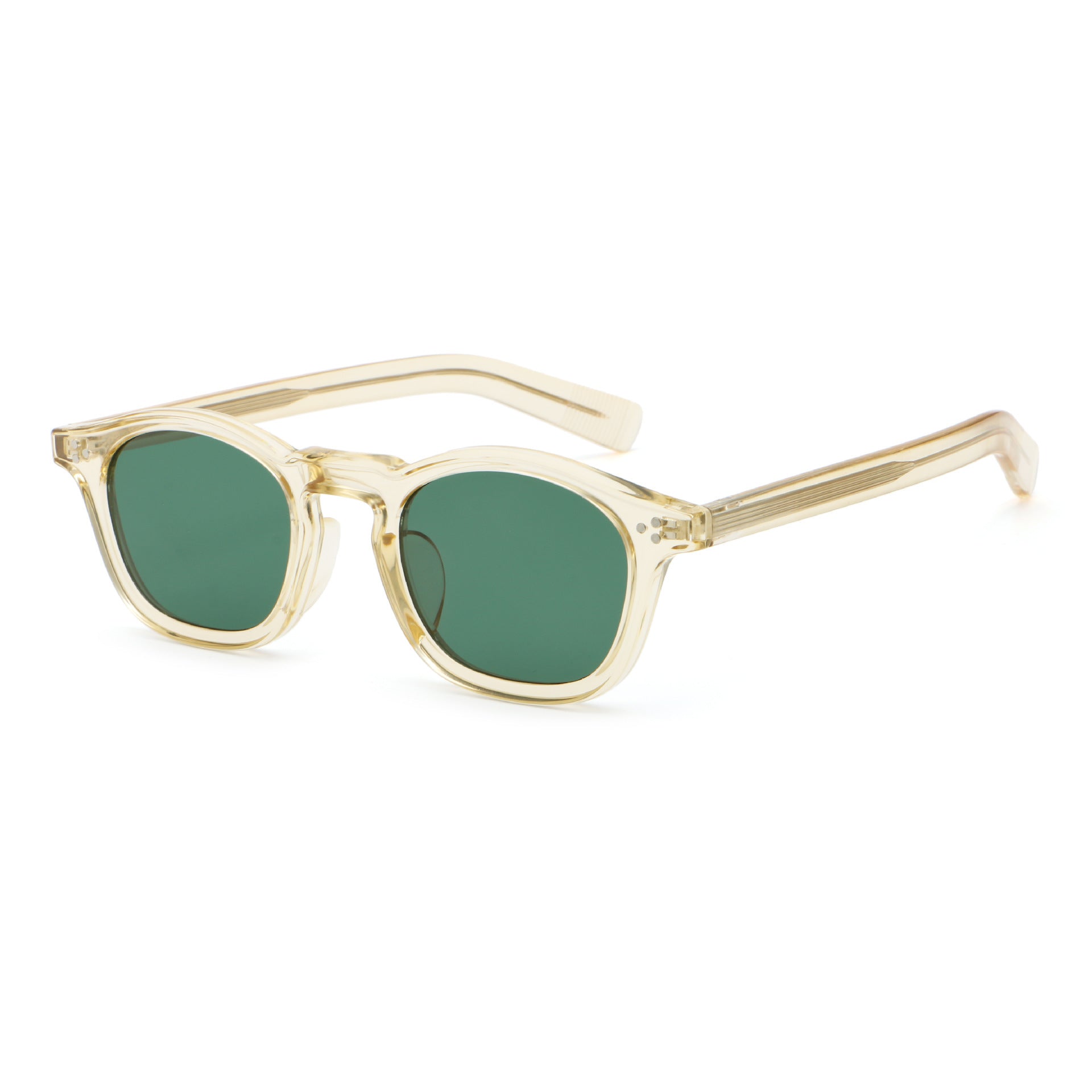 Vintage Quadrilateral Sunglasses – UV Protection & Style Vintage Sunglasses Fashion Street Shooti | Ectron Online