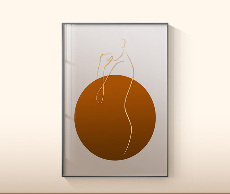 Green Wall Decor | Leaf-Themed Canvas Art Plant Leaf Wall Art Canvas Painting | Ectron Online