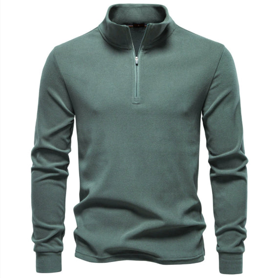 Men's Half-Zip Knitwear Top