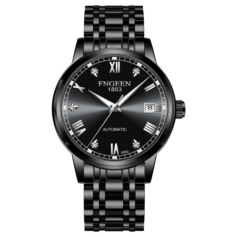 Automatic Mechanical Watch – Waterproof, Luminous Steel Strap Watches | Ectron Online