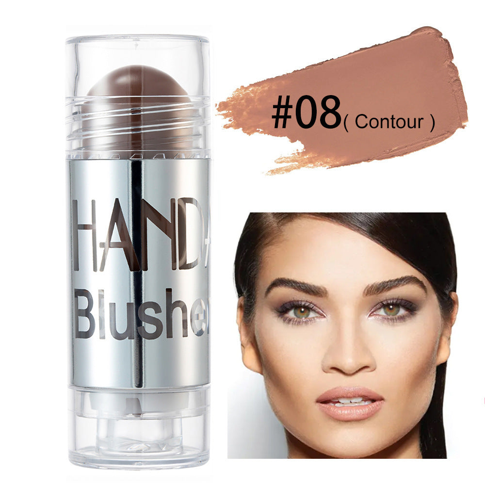 Shimmer Cheek Blusher & Highlighter Stick | Cream Bronzer Cheek Blusher Shimmer Blush Stick Face M | Ectron Online