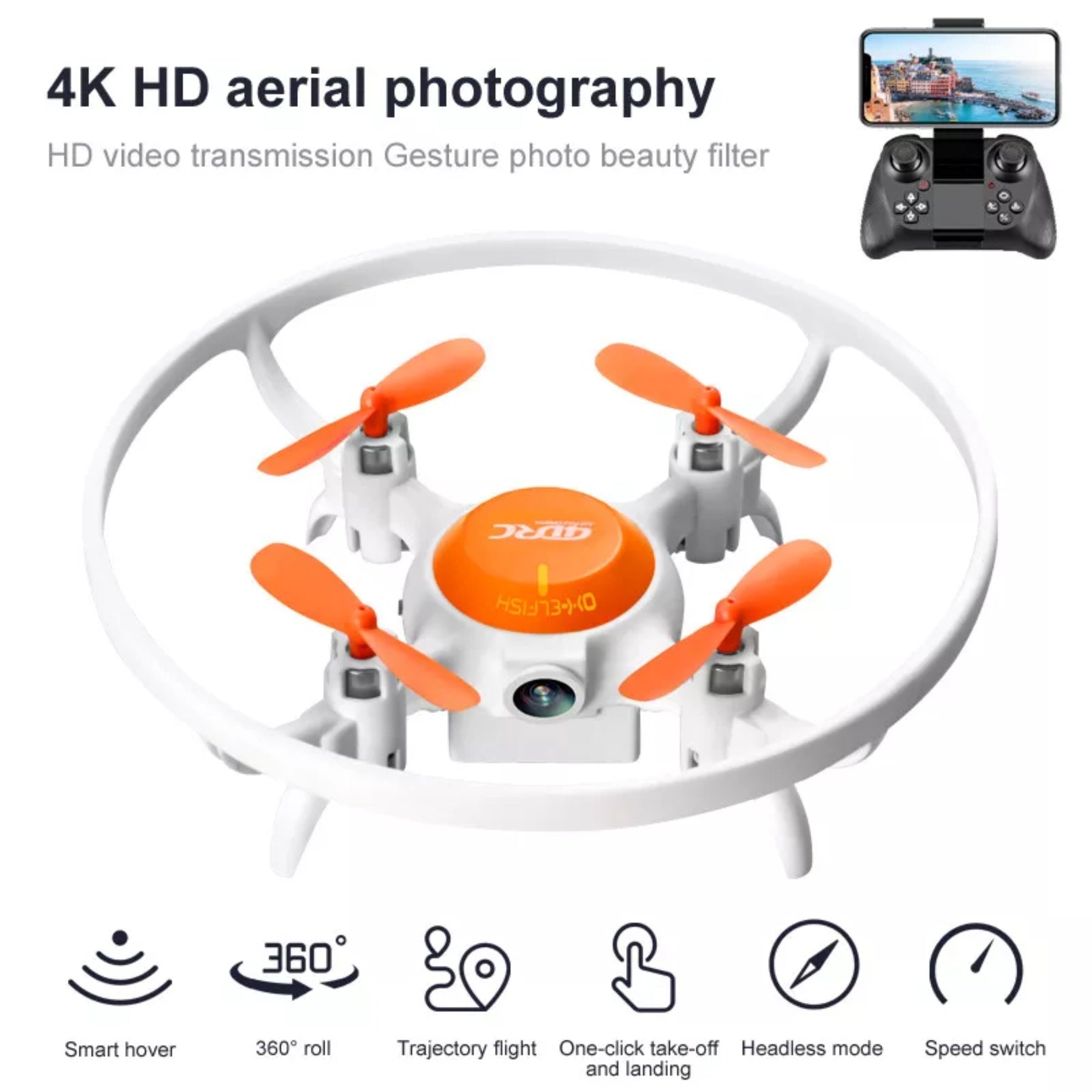 4DRC V5 Mini Drone for Kids & Beginners: 720P HD Camera UK 4DRC V5 Kids And Beginners Mini RC Dr | Ectron Online