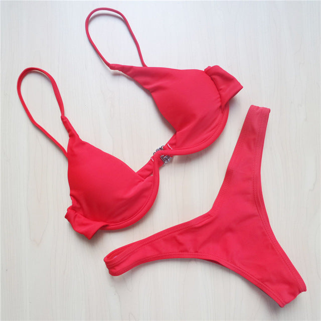 Sexy Women Bikini Beachwear Push-up Swimwear Sexy Women Bikini Beachwear Push-up Swim | Ectron Online