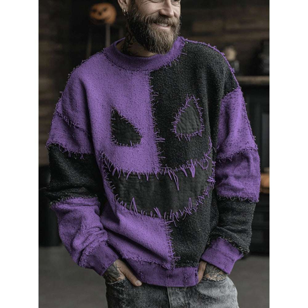 Unisex Halloween Loose Sweater Halloween Men And Women Same Style Loose | Ectron Online