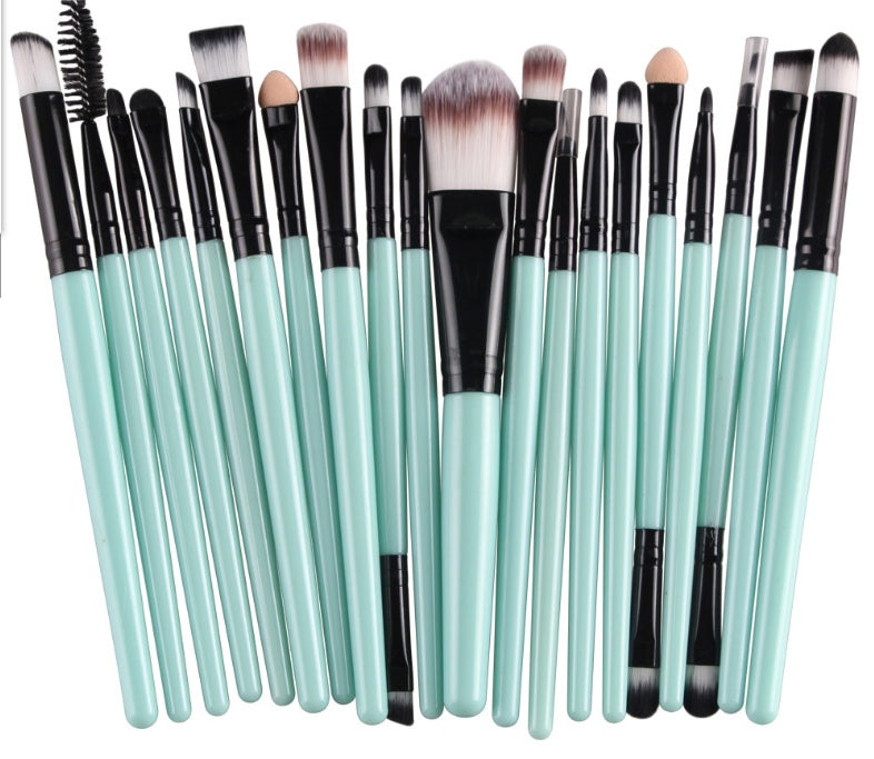 Makeup Brush Set: Powder, Blush & Eyeshadow Brushes Makeup brush set loose powder brush blus | Ectron Online