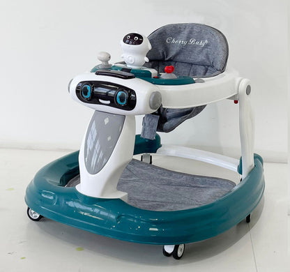 Baby Walker Anti-O-leg Baby Children's Multi-functional Anti-rollover Walker