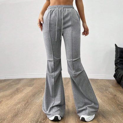Women's Simple Casual Wide-Leg Trousers