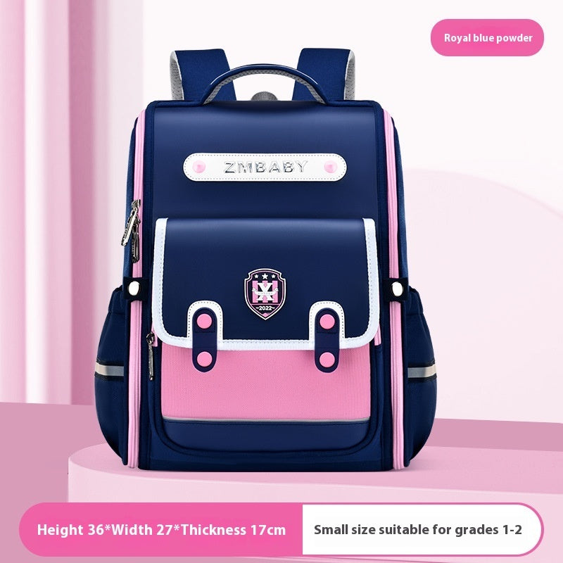 Sesame British Style Schoolbag | Grades 1-6 Lightweight Backpack New Sesame Baby Primary School Schoolbag | Ectron Online