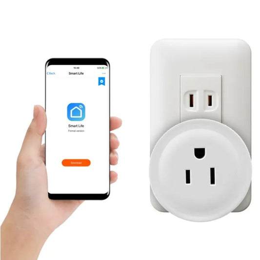 WiFi Smart Plug Outlet | Remote Voice Control for Alexa & Google Home