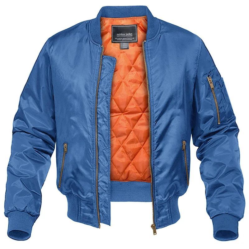 Men's Plus Size Cotton Jacket Plus Size Fat Guy Sports Casual Cotton J | Ectron Online