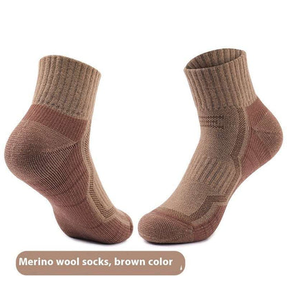 Men's Outdoor Non-slip Wear-resistant Sweat-absorbent Breathable Wool Socks