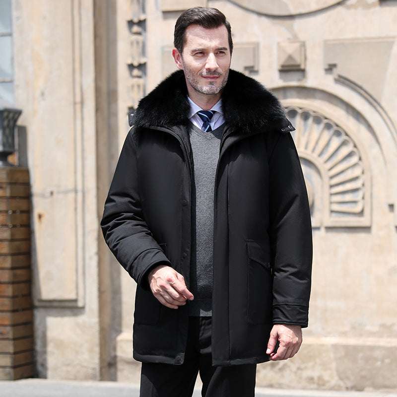 Men's Detachable Liner Mid-length Coat Men's Detachable Liner Mid-length Coat | Ectron Online