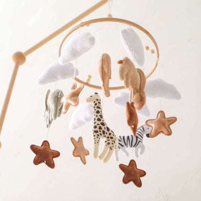 Forest Animal Crib Mobile Room Hand-eye Coordination Decoration Wi | Ectron Online