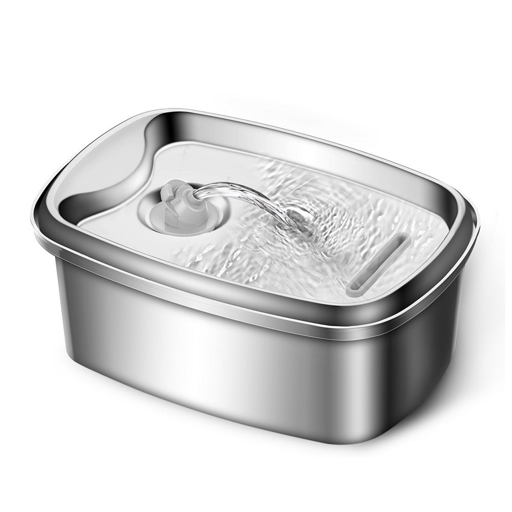 Automatic Pet Water Dispenser - Stainless Steel Water Bowl Pet Water Dispenser | Ectron Online