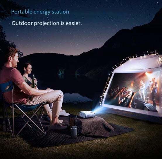 Portable Mini HD Projector | Home Cinema & Outdoor Movie Theater