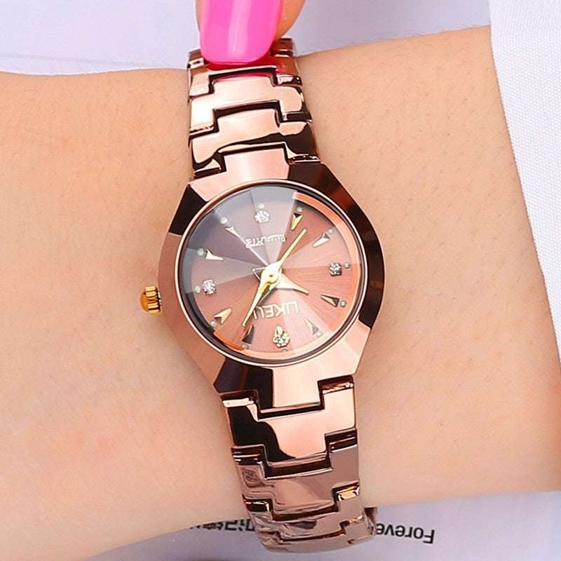 Simple Temperament Waterproof Quartz Watch Simple Temperament Women's Watch Quartz | Ectron Online