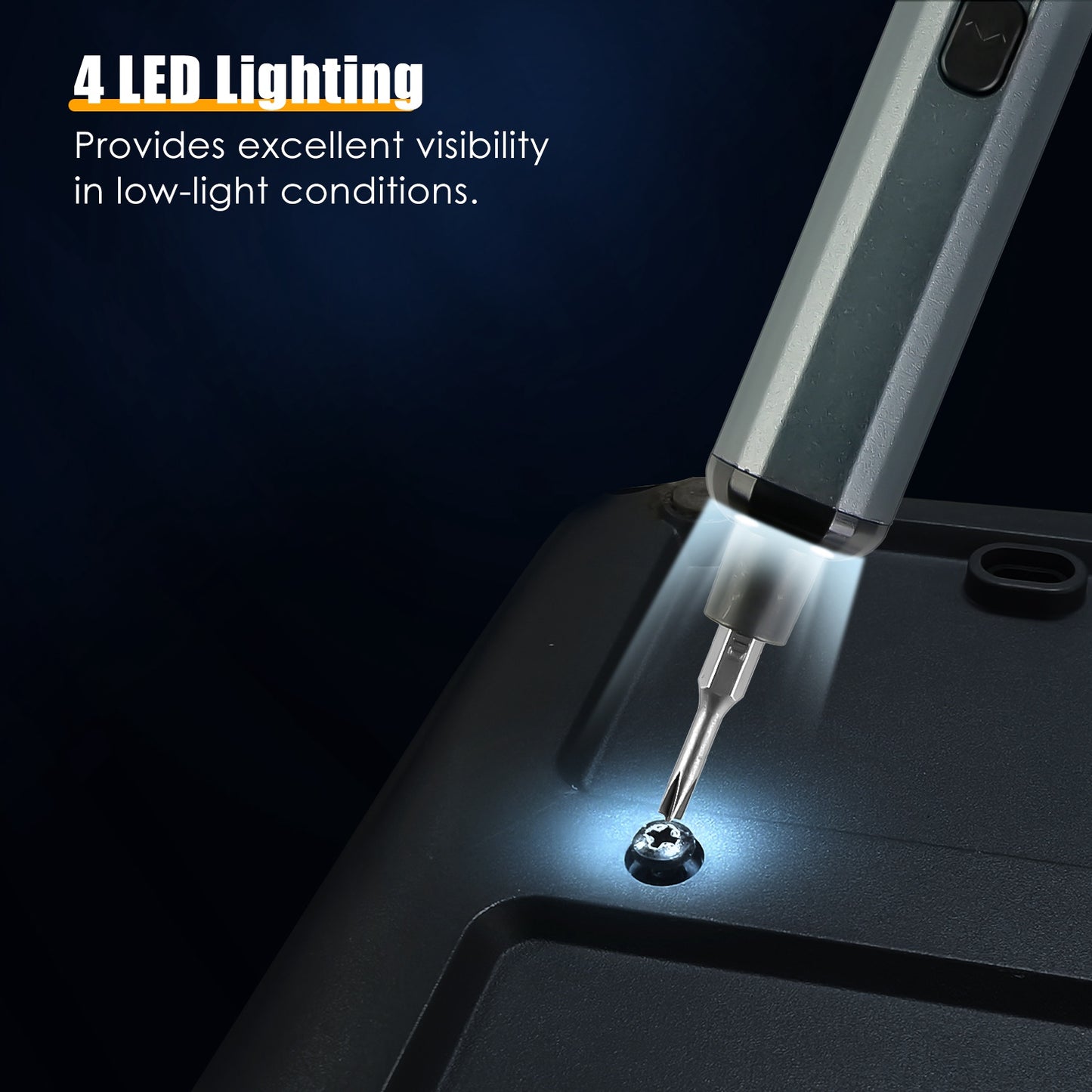 70-in-1 Mini Electric Screwdriver Kit - Rechargeable Repair Tool