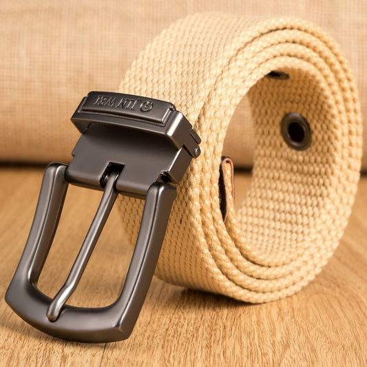 Men's Canvas Belt - Thick Woven Men's Belts | Ectron Online