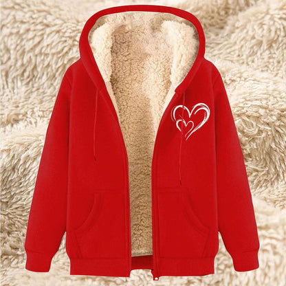 Men's Fleece-Lined Thick Lambskin Sweater