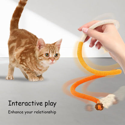 Bite Rope Self-Hi Relieving Stuffy Catnip Toy Bite-resistant Cat Teaser