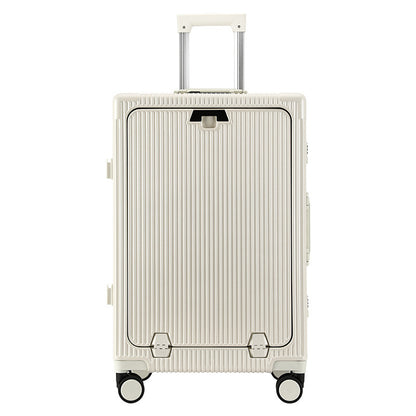 Trolley Aluminum Frame Large Capacity Front Opening Luggage