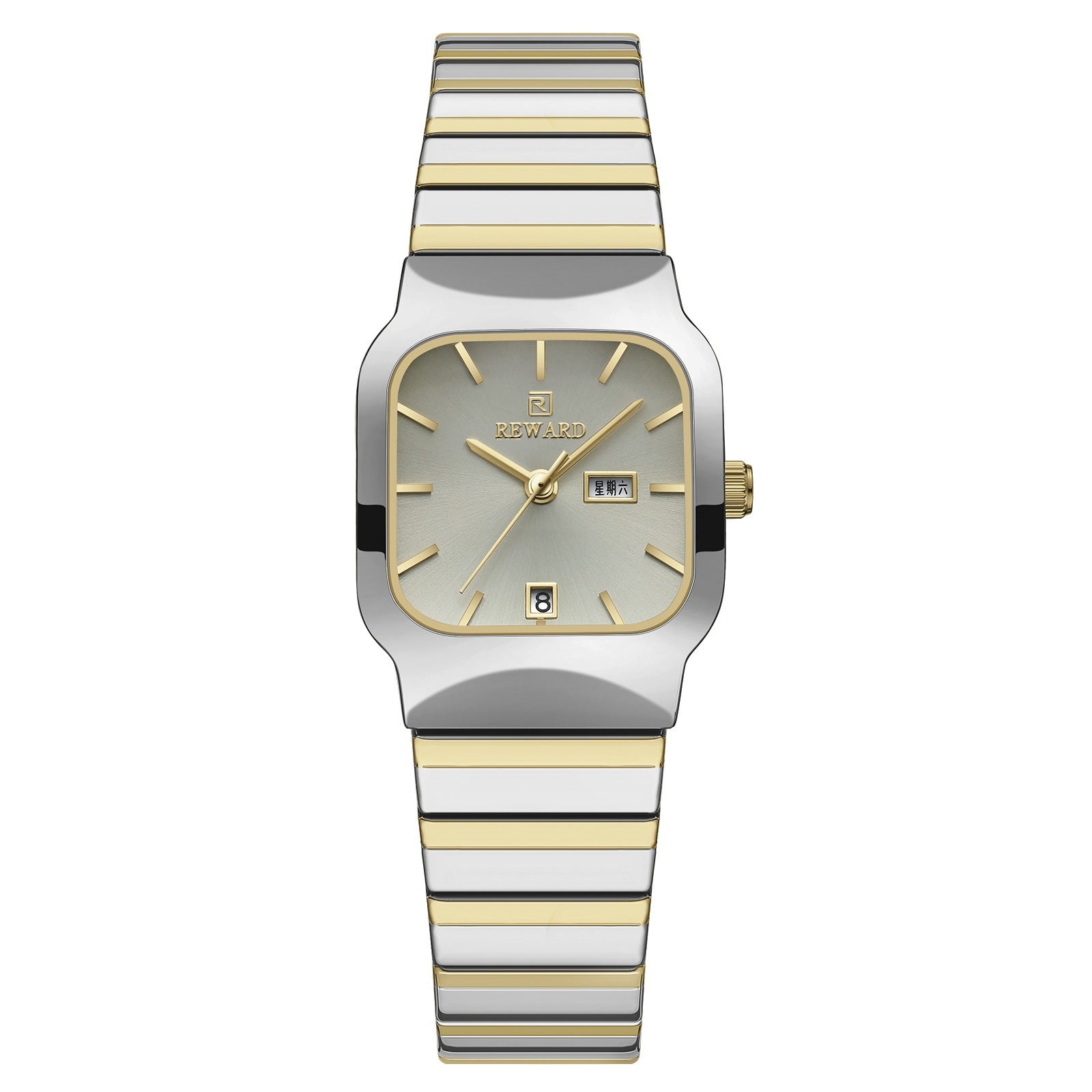 Square Double-point Casual Couple Functional Watch Square Double-point Casual Couple Functi | Ectron Online