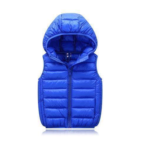 Children's Down Cotton Hooded Thermal Vest Children's Down Cotton Hooded Thermal Ve | Ectron Online