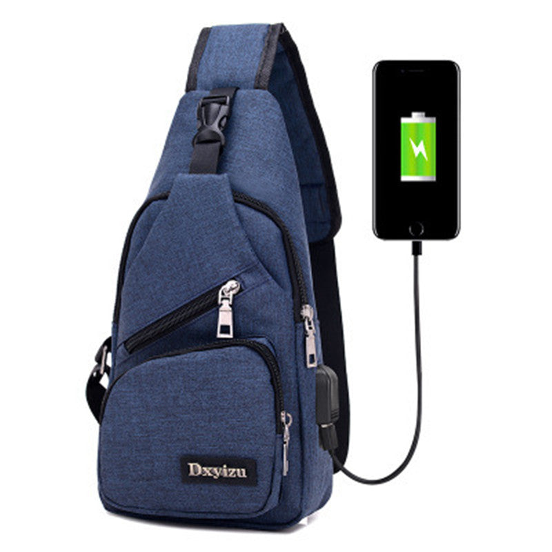 Men's Multifunctional Shoulder & Crossbody Bag Multifunctional Single Shoulder Messenge | Ectron Online