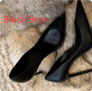 Women's Black Stiletto High Heels - Hotel Work Shoes Hotel Work Shoes Women's Black High Heel | Ectron Online