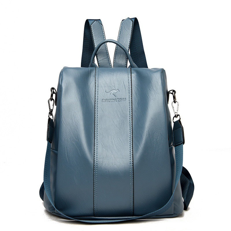 Women's Large Capacity Soft Leather Backpack Travel Bag Backpack Women's Large Capacity Soft Lea | Ectron Online
