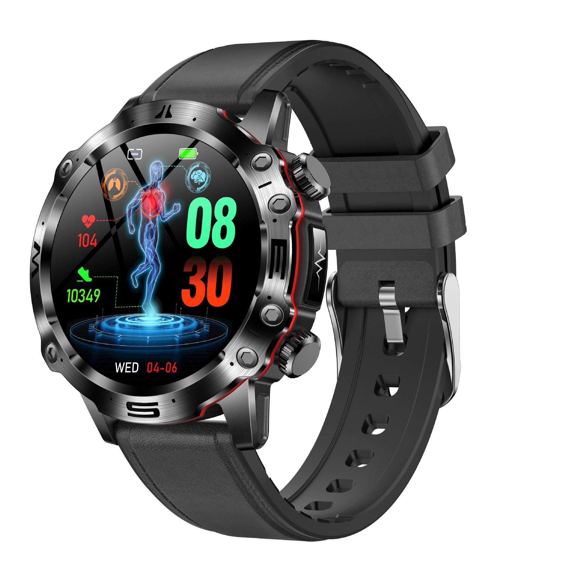 Men's HD ECG Smartwatch HD ECG Bluetooth-compatible Call Outdoor | Ectron Online