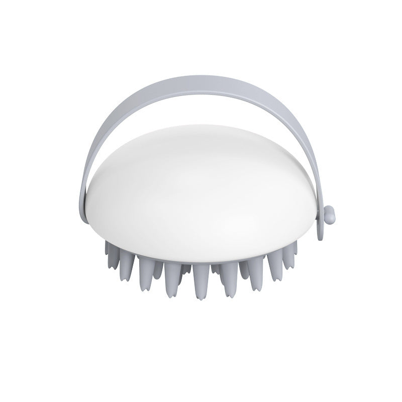 {{ brand }} Pet Silicone Bath Massage Scrub Brush for Cats & Dogs White - Pet Silicone Bath Massage Scrub Bath Bru