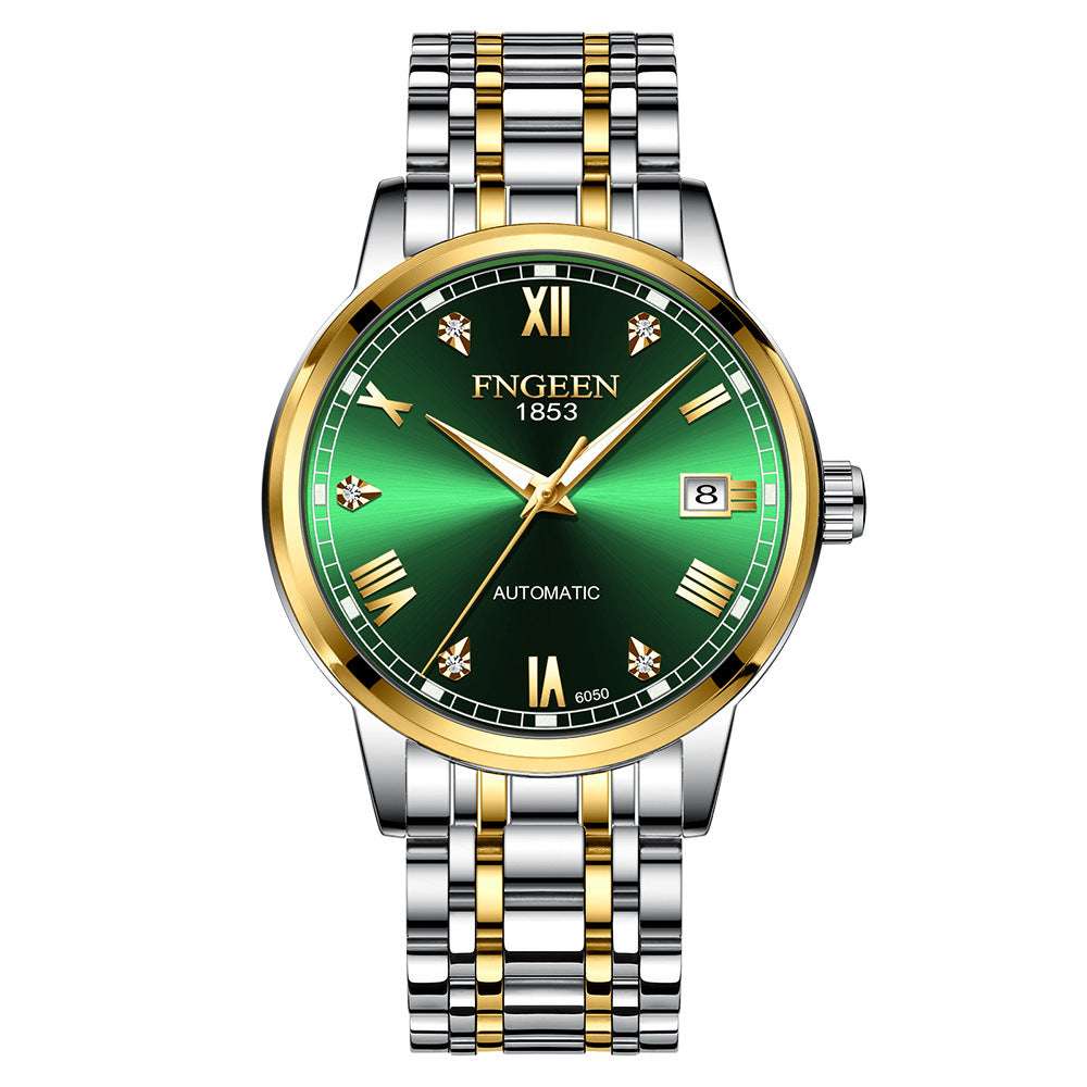 Automatic Mechanical Watch – Waterproof, Luminous Steel Strap Watches | Ectron Online