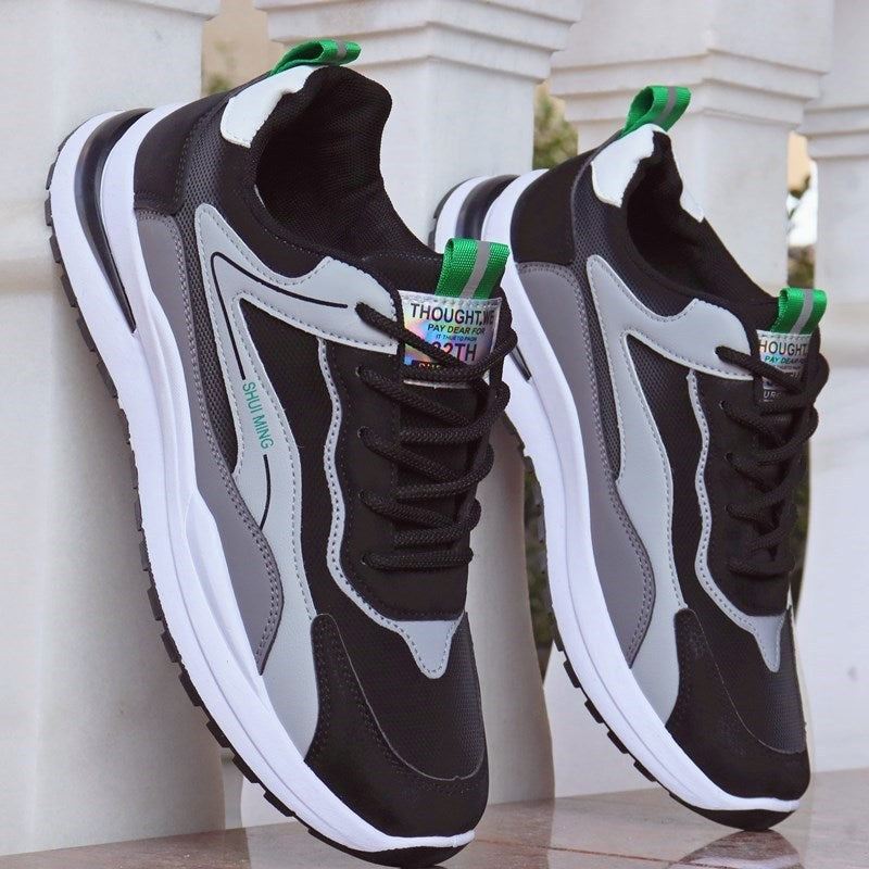 Men's Casual Waterproof Leather Sneakers
