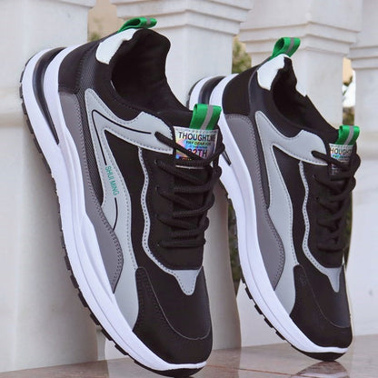 Men's Casual Waterproof Leather Sneakers