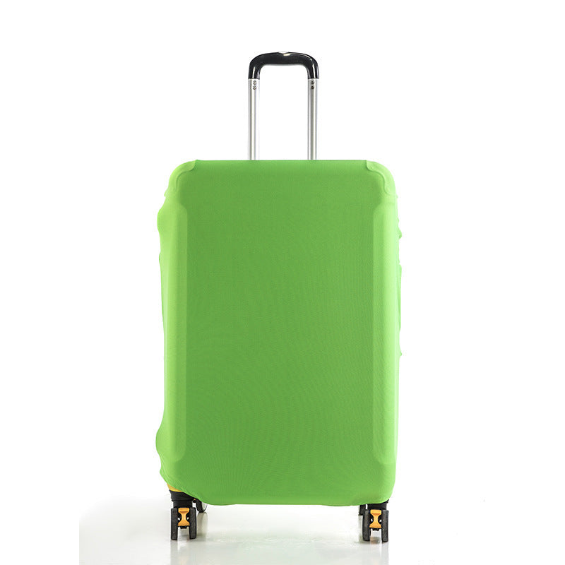 Solid Color Elastic Luggage Protection Cover