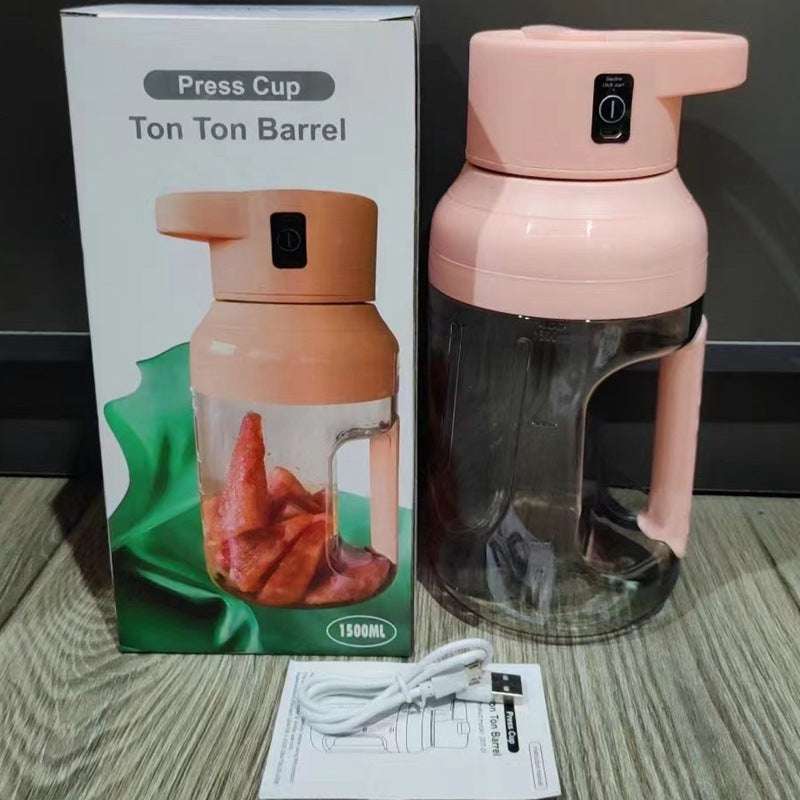 New Arrival Summer Electric Juicer Portable Large Capacity 1500ml Juice USB Rechargeable Electric Portable Blender Kitchen Gadgets New Arrival Summer Electric Juicer Porta | Ectron Online