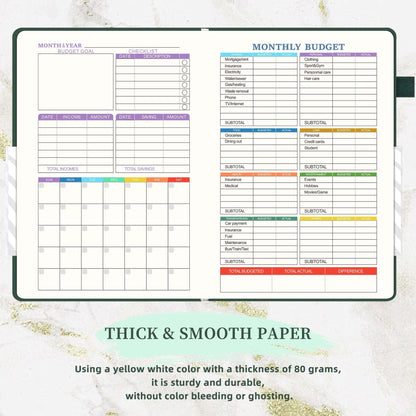 Amazon A May Plan Cash Budget Planner Week Plan English Foreign Trade Notebook