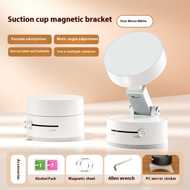 Foldable Magnetic Vacuum Car Phone Holder with Suction Cup Foldable Magnetic Vacuum Car Phone Holde | Ectron Online