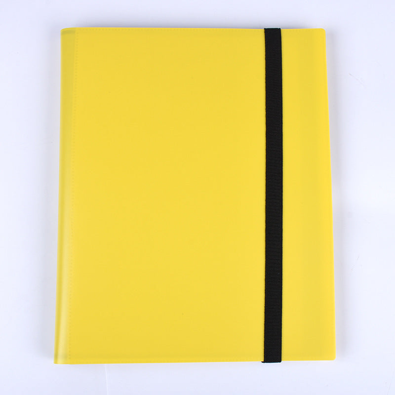 9-Pocket A4 Card Binder – Trading Card Storage Book 9 Grid Card A4 Card Binder | Ectron Online