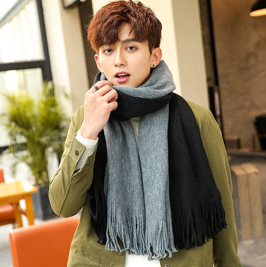 Men Scarves Can Match Colors Fashion Men's Scarves | Ectron Online