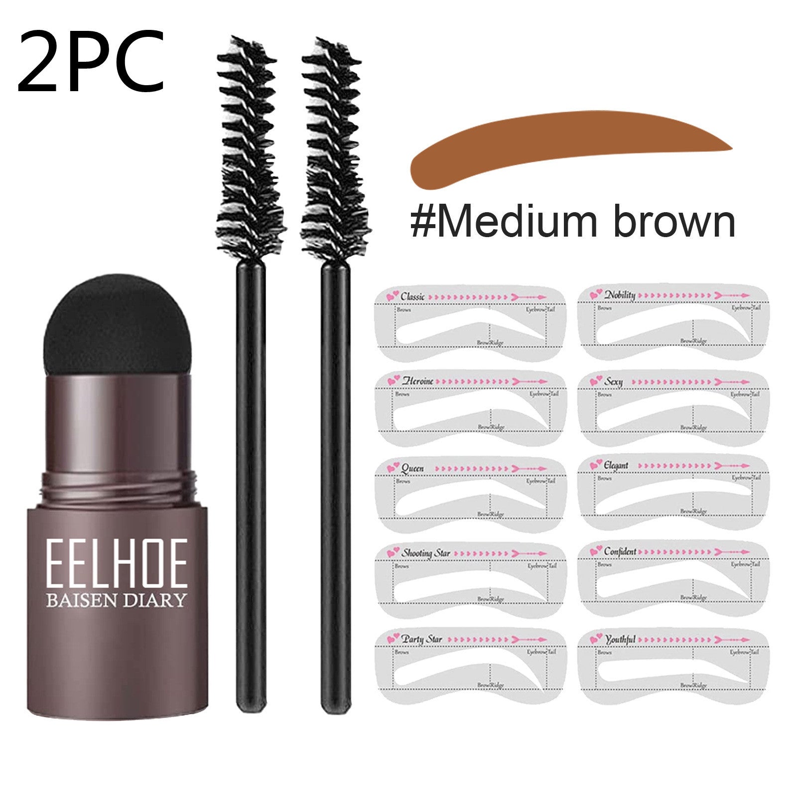 Eyebrow Mold Set Makeup Powder Eyebrow Mold Set Makeup Powder | Ectron Online
