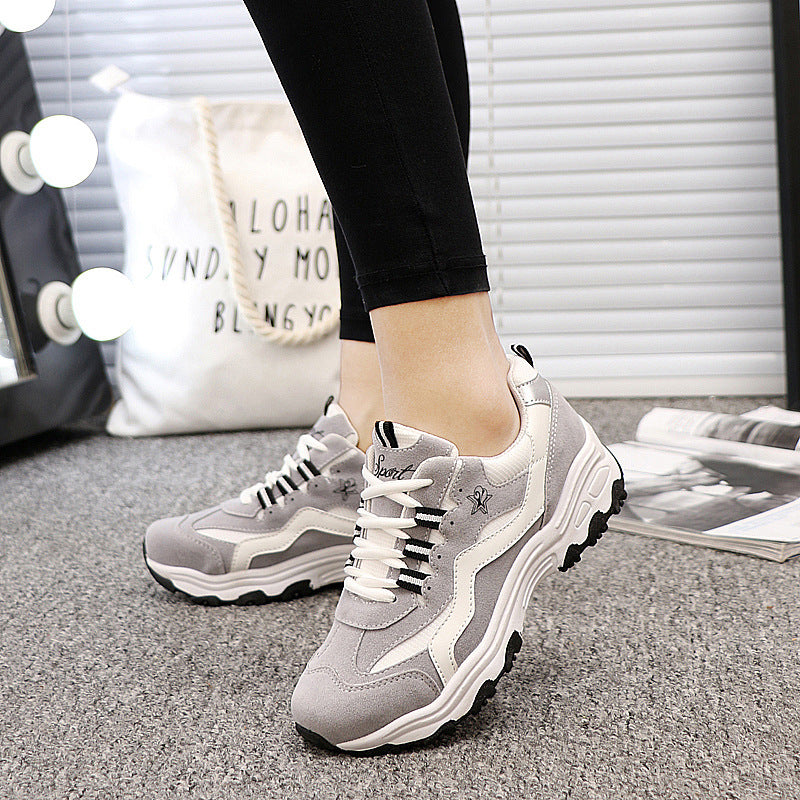 Women’s Spring Low-Top Platform Sneakers – Casual & Stylish Spring New Low-top Platform Casual Sneak | Ectron Online