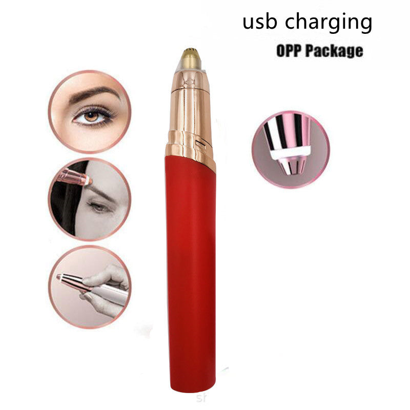 Eyebrow Trimmer, Easy to Use and Precise Eyebrow Epilator Maquiagem Profissional Completa Trymer Do Brwi Eye Brow Trimmer For Rasoir Visage Femme Make Up Eye Brow Shaper | Ectron Online